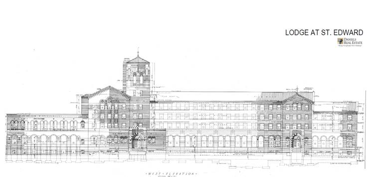 Rendering image of The Lodge exterior